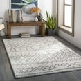 thumbnail image 1 of Hauteloom Pembrokeshire Living Room, Bedroom Area Rug - Global - High Pile - Gray, Beige - 2' x 3', 1 of 7