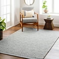 thumbnail image 1 of Hauteloom Peri Recycled Material Living Room, Bedroom Area Rug - Contemporary - Gray, Cream, Black - 5' x 7'6", 1 of 10