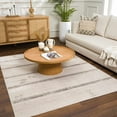 thumbnail image 1 of Hauteloom Deja Living Room, Bedroom Area Rug - Trellis - Cream, Charcoal - 6'7" x 9', 1 of 14