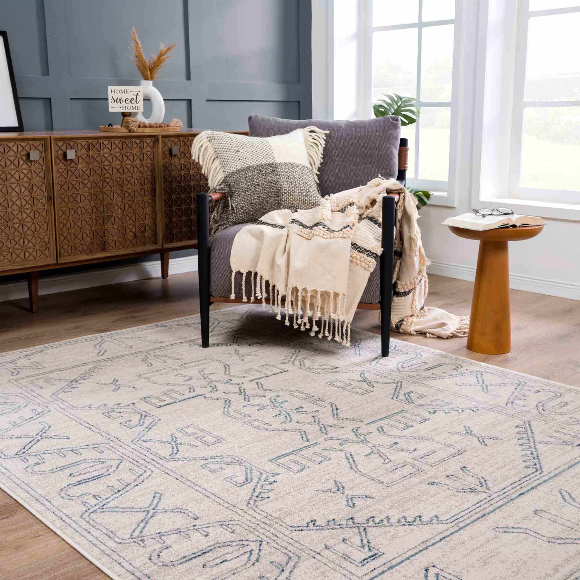 Pertek Rugs Hauteloom Pertek Vintage Traditional Living Room Bedroom Dining Room ...