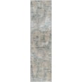 thumbnail image 1 of Hauteloom Pialba Hallway, Kitchen Runner Rug - Modern - Gray, Green - 2'7" x 7'3", 1 of 14