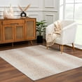 thumbnail image 1 of Hauteloom Pointblank Modern Animal Print Area Rug for Living Room, Bedroom - Bohemain Leopard Print Carpet - Contemporary Antelope Print Rug - Gray, Brown, Beige - 9'10" x 14', 1 of 19