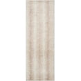 thumbnail image 1 of Hauteloom Pointblank Modern Animal Print Runner Rug for Hallway, Kitchen - Bohemain Leopard Print Carpet - Contemporary Antelope Print Rug - Gray, Brown, Beige - 2'7" x 7'3" (2x8), 1 of 19