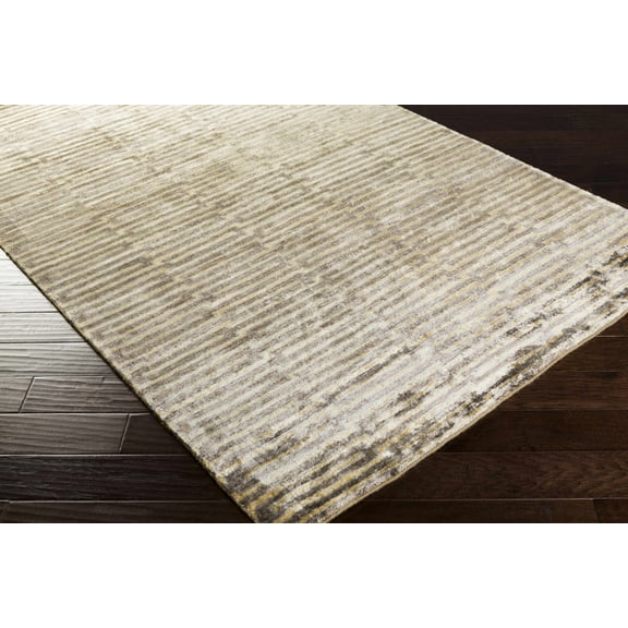 Hauteloom Porthmadog Living Room, Bedroom Area Rug - Contemporary - Camel, Charcoal, Gray - 2' x 3'