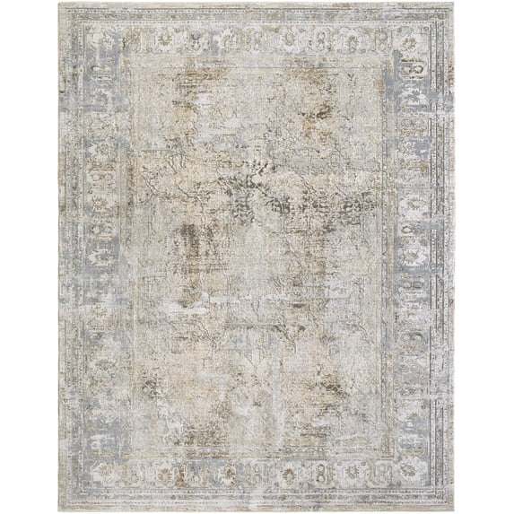 Hauteloom Pryce Living Room, Bedroom Area Rug - Farmhouse - 7'10" Round