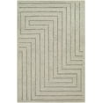 thumbnail image 1 of Hauteloom Queenton Wool Living Room, Bedroom Area Rug - Gray - 8'10" x 12', 1 of 6