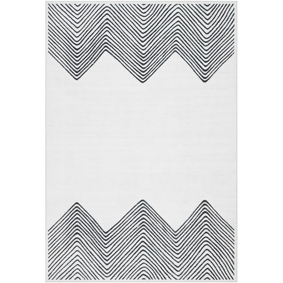 Hauteloom Quito Living Room, Bedroom Machine Washable Area Rug - Farmhouse - 2'7" x 4'