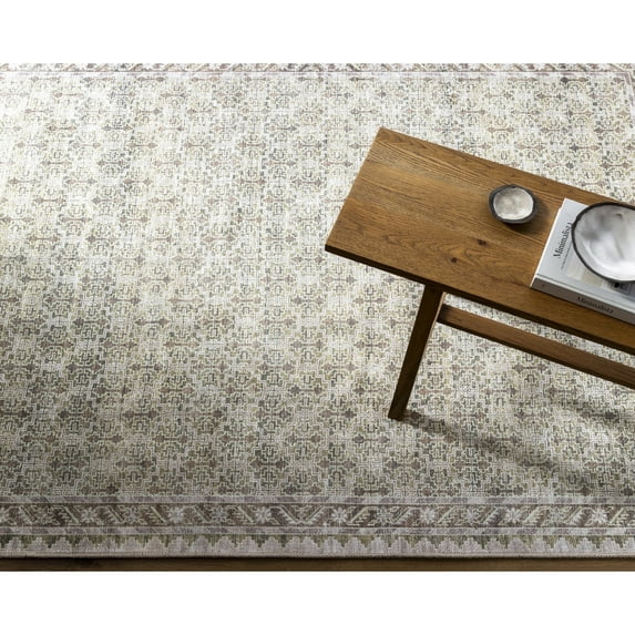Livabliss x Our PNW Home Rainier Updated Traditional Washable Runner Area Rug,,2'7" x 12'Olive