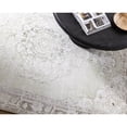 thumbnail image 1 of Livabliss x Our PNW Home Rainier Updated Traditional Washable Area Rug, 2' x 2'11", Light Gray, 1 of 9