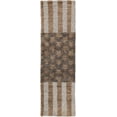 thumbnail image 1 of Hauteloom Randleman Jute Hallway, Kitchen Runner Rug - Natural Fibers - Gray, Slate Blue, Green - 2'6" x 8', 1 of 5
