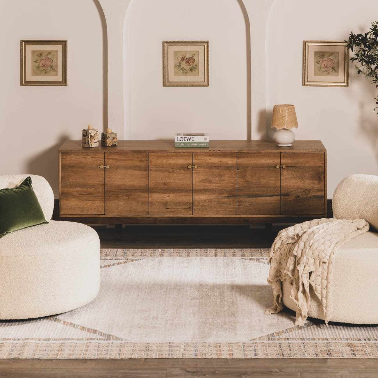 Remy Rugs Hauteloom Remy Living Room, Bedroom Machine Washable Area Rug - Beige ...
