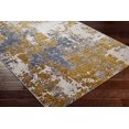 thumbnail image 1 of Hauteloom Reshidi Living Room, Bedroom Area Rug - Contemporary - Mustard, Denim, Yellow - 9'2" x 12'10", 1 of 8