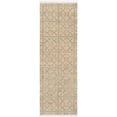 thumbnail image 1 of Hauteloom Rice Dusty Sage Jute Hallway, Kitchen Runner Rug - Traditional, Transitional - Tan, Medium Gray, Cream - 2'6" x 8', 1 of 7