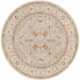 thumbnail image 1 of Hauteloom Richelieu Living Room, Bedroom Area Rug - Traditional - Sage, Olive, Rust - 5'3" Round, 1 of 16