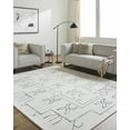 thumbnail image 1 of Hauteloom Rider Wool Living Room, Bedroom Area Rug - Farmhouse - 2' x 3', 1 of 7