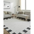 thumbnail image 1 of Hauteloom Rocio Jute Living Room, Bedroom Area Rug - Farmhouse - 8' x 10', 1 of 3