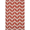 thumbnail image 1 of Hauteloom Roodhouse Wool Living Room, Bedroom Area Rug - Transitional - Coral, Peach - 3'6" x 5'6", 1 of 6