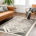 thumbnail image 1 of Hauteloom Rory Living Room, Bedroom Area Rug - Bohemian, Transitional - Light Gray, Medium Gray, Charcoal - 7'10" x 10', 1 of 6