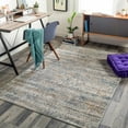 thumbnail image 1 of Hauteloom Runa Living Room, Bedroom Area Rug - Modern - Blue, Brown, Gray - 10' x 14', 1 of 9