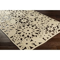 Hauteloom Ruxton Living Room, Bedroom Patio Outdoor Area Rug - Outdoor - Beige - 2' x 3'
