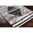thumbnail image 1 of Hauteloom Safa Hallway, Kitchen Runner Rug - Bohemian, Transitional - High Pile - Black, Light Gray, Cream - 2'7" x 7'3", 1 of 7