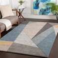 thumbnail image 1 of Hauteloom Salida Wool Living Room, Bedroom Area Rug - Modern - Gray, Green - 8' x 11', 1 of 11