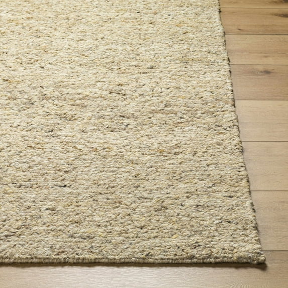 Hauteloom Sera Wool Living Room, Bedroom Area Rug - Brown, Gray - 9' x 12'