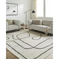thumbnail image 1 of Hauteloom Shael Jute Living Room, Bedroom Area Rug - Farmhouse - 2' x 3', 1 of 2