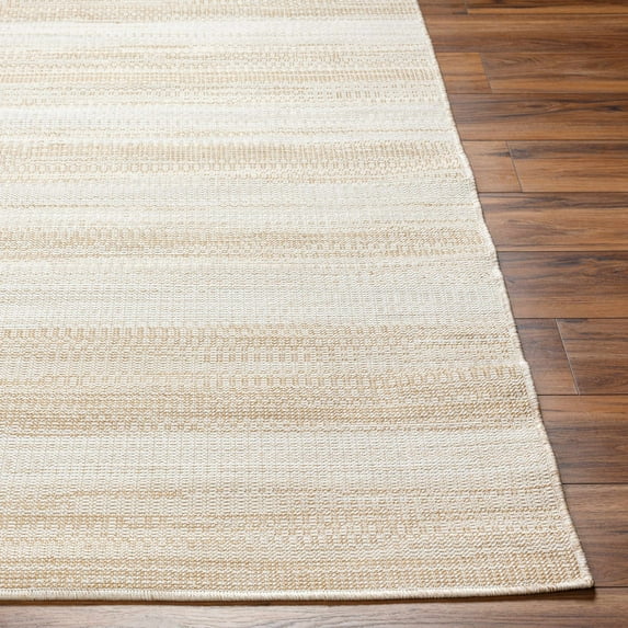 Hauteloom Shah Living Room, Bedroom Area Rug - Modern - Multi, Brown, Ivory - 5'1" x 7'