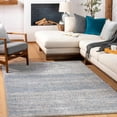 thumbnail image 1 of Hauteloom Shawano Living Room, Bedroom Area Rug - Contemporary - High Pile - Gray, Blue, Black - 18" x 18" Sample, 1 of 8