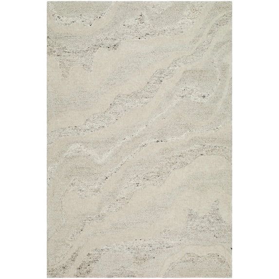 Hauteloom Siani Wool Living Room, Bedroom Area Rug - Farmhouse - 6' x 9'