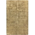 thumbnail image 1 of Hauteloom Sidney Wool Living Room, Bedroom Area Rug - Contemporary - Beige, Dark Brown - 5' x 8', 1 of 4