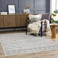 thumbnail image 1 of Hauteloom Siesta Outdoor Rug - Outside Porch Patio Area Rug Carpet - Waterproof Rug - Farmhouse - Dark Grey, Light Gray, Beige - 5' x 7', 1 of 17