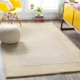 thumbnail image 1 of Hauteloom Slade Wool Living Room, Bedroom Area Rug - Contemporary - High Pile - Beige - 2' x 3', 1 of 12