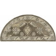 thumbnail image 1 of Hauteloom Solen Wool Living Room, Bedroom Area Rug - Traditional - Gray, Black, Brown - 2' x 4'-Hearth, 1 of 16