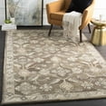 thumbnail image 1 of Hauteloom Solen Wool Living Room, Bedroom Area Rug - Traditional - Gray, Black, Brown - 5' x 8', 1 of 16