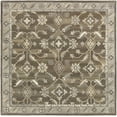 thumbnail image 1 of Hauteloom Solen Wool Living Room, Bedroom Area Rug - Traditional - Gray, Black, Brown - 8', 1 of 16