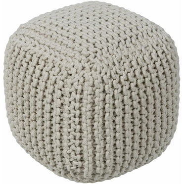Hauteloom Stevensburg 16" x 16" x 16" Pouf
