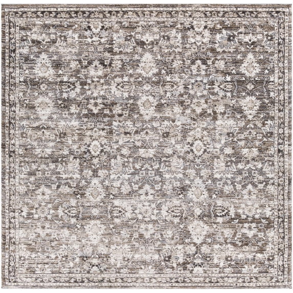 Hauteloom Talihina Living Room, Bedroom Area Rug - High Pile - Gray, Beige, Brown - 7'10"