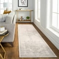 thumbnail image 1 of Hauteloom Tamarama Hallway, Kitchen Runner Rug - Traditional - Gray - 2'7" x 10', 1 of 13