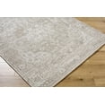 thumbnail image 1 of Hauteloom Tanko Boho Hand Woven Wool Blend Soft Medallion Area Rug - Machine Washable Traditional Floral Carpet for Living Room, Bedroom, Dining Room - Beige, Tan, Ivory - 27" x 45", 1 of 6