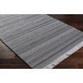 thumbnail image 1 of Hauteloom Thabazimbi Recycled Material Living Room, Bedroom Area Rug - Contemporary - Charcoal, Off White, Light Gray - 6' x 9', 1 of 8