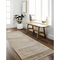 thumbnail image 1 of Hauteloom Thad Living Room, Bedroom Machine Washable Area Rug - Contemporary - Beige, Brown - 5'3" x 7', 1 of 3