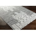 thumbnail image 1 of Hauteloom Thorntonville Living Room, Bedroom Area Rug - Bohemian, Transitional - Gray, Black, White - 8'10" x 12', 1 of 6