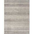 thumbnail image 1 of Hauteloom Tigris Living Room, Bedroom Area Rug - Traditional - Gray, Ivory - 5'3" x 7', 1 of 11