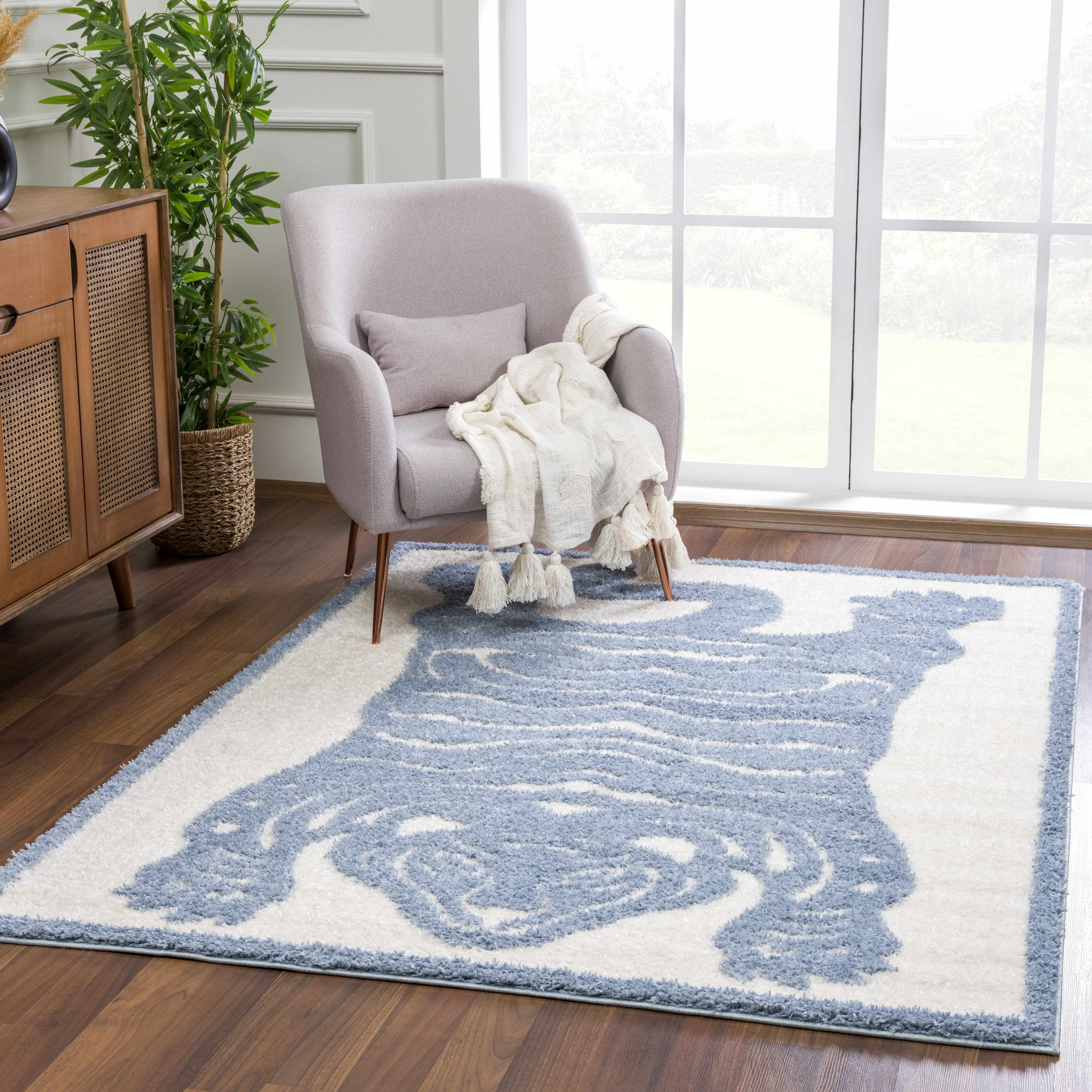 Small Shag Rug Hauteloom Tilos Moroccan Farmhouse Small Shag Area Rug Door Mat ...