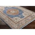 thumbnail image 1 of Hauteloom Tugos Living Room, Bedroom Area Rug - Traditional - Navy, Denim, Rust - 7'10" x 9'8", 1 of 10