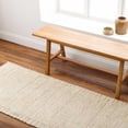 thumbnail image 1 of Hauteloom Turi Wool Hallway, Kitchen Runner Rug - Bohemian, Transitional - Peach, Beige, Darkbrown - 2'6" x 8', 1 of 4