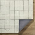 thumbnail image 1 of Hauteloom Tuuka Wool Living Room, Bedroom Area Rug - Contemporary - Beige - 5' x 7'6", 1 of 5