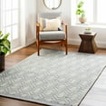 thumbnail image 1 of Hauteloom Vahe Recycled Material Living Room, Bedroom Area Rug - Contemporary - Gray, Cream, Black - 6' x 9', 1 of 8